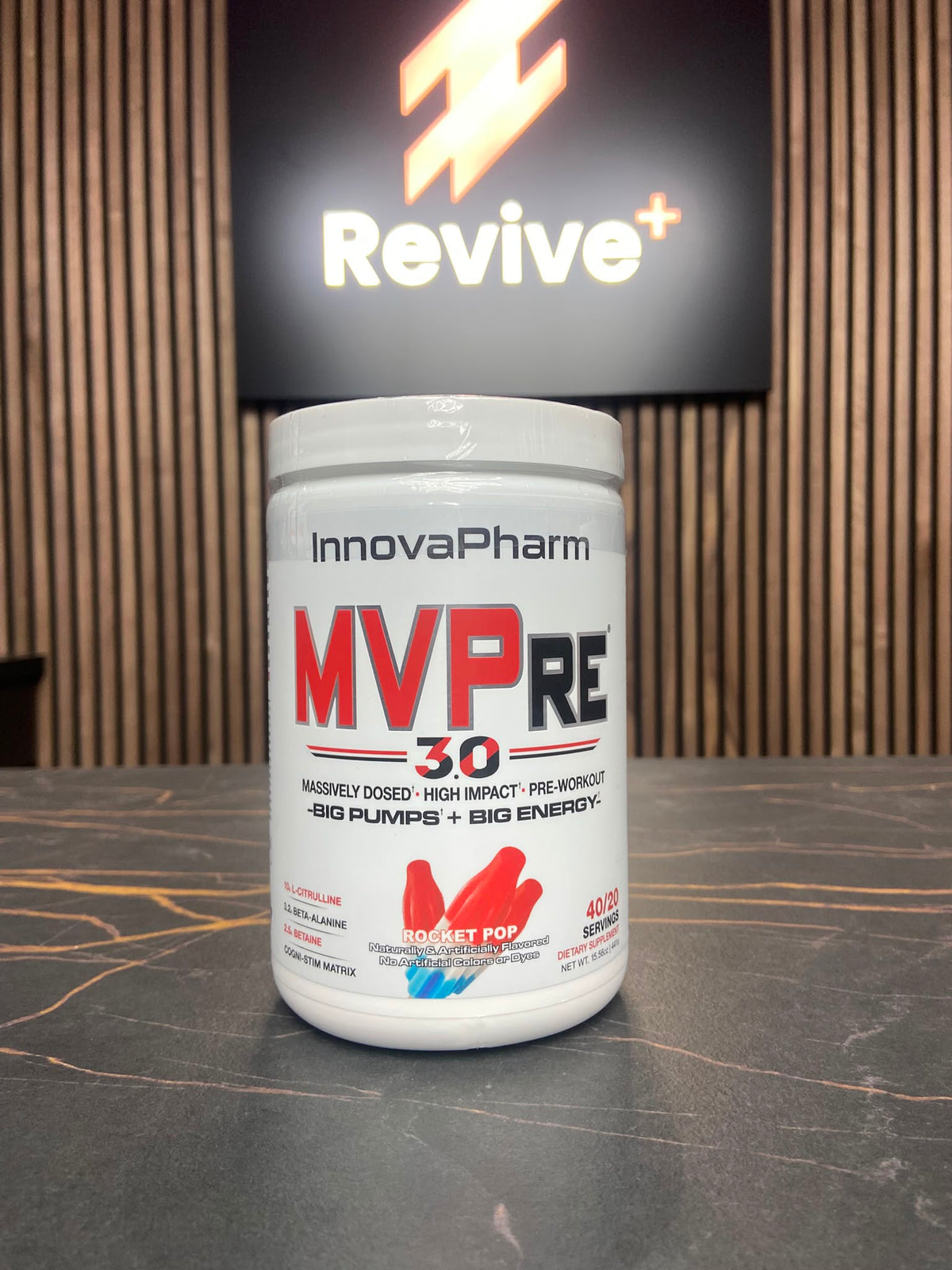 InnovaPharm MVPRE 3.0 Pre-Workout - Rocket Pop