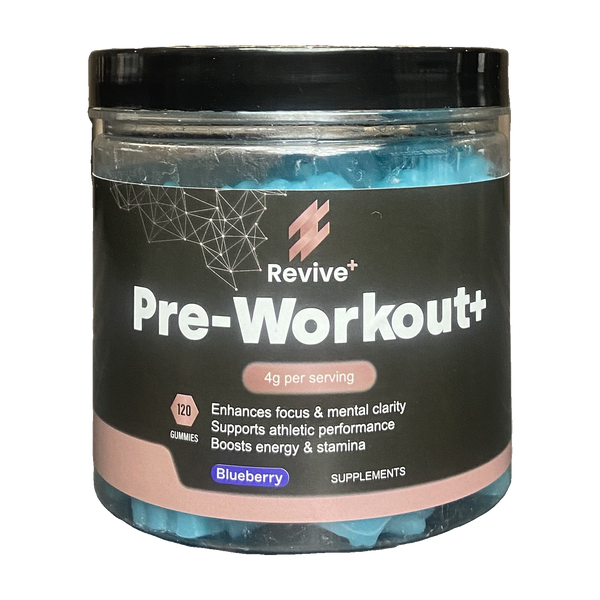 Revive+ Pre-Workout+ Gummies
